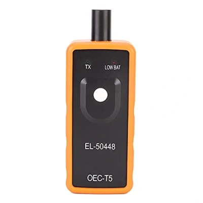 Abbildung von TPMS Reifendruck Kontrollsysteme OEC T5 EL 50448 9V Universal Autoreifendruckkontrollsensor Reset Relearn Activation Tool Passend für Universalauto