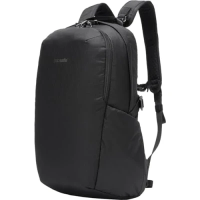 Abbildung von Pacsafe Unisex Erwachsene Vibe 25 Anti Theft Backpack Rucksack mit Sicherheitstechnologie Liter, Schwarz/Jet Black