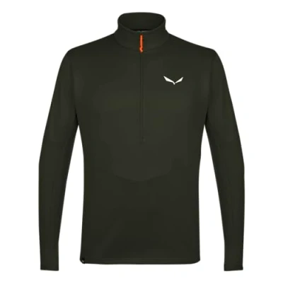 Abbildung von Salewa PUEZ Fleecepullover, Herren, Größe: 46, Dark olive