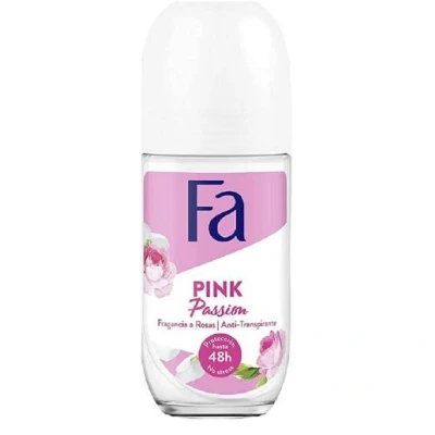 Abbildung von FA Women Deo Roll on &quot;Pink Passion&quot; in Glasflasche 50 ml