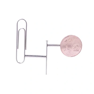 Abbildung von Brudazon 100 Mini Scheiben Magnete 2x1mm N52 stärkste Stufe Neodym ultrastark Power Magnet für Modellbau, Foto, Whiteboard, Pinnwand, Kühlschrank, Basteln Magnetscheibe extra stark