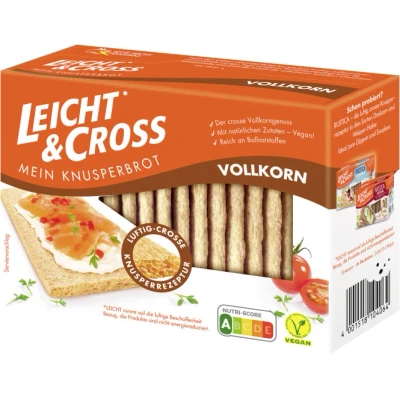 Abbildung von Leicht &amp; Cross Knusperbrot Vollkorn