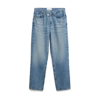 Abbildung von Armedangels Jeans Straight Leg, Damen, Größe: 25x32, Cerulean