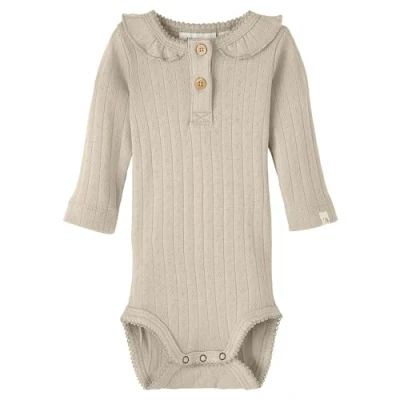 Abbildung von Lil&#039; Atelier Body für Kinder, Größe: 56, Fog