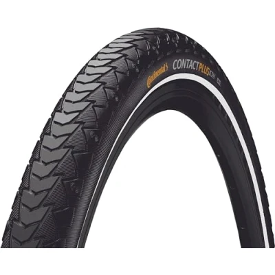 Abbildung von Continental Contact Plus Fahrradreifen, schwarz, 28&quot; 700 x 28C 28 1 5/8 1/8