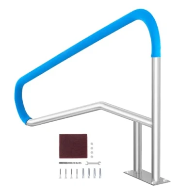 Abbildung von VEVOR Pool Handlauf 100kg Haltegriff Pooleinstieg Einstieghilfe 1395x810x100mm