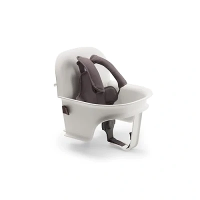 Abbildung von Bugaboo Giraffe Baby Set für den Hochstuhl, Babys von 6 bis 36 Monate, mit Sitz und 5 Punkt Sicherheitsgurt, einer Hand verstellbar, aus biobasiertem Plastik, Weiß