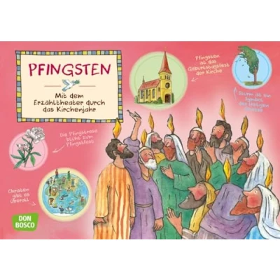 Abbildung von Pfingsten. Kamishibai Bildkartenset: Entdecken Erzählen Begreifen: das Kirchenjahr. Die Bedeutung von Pfingsten für Kinder erklärt. Lebendiges ... (Mit dem Erzähltheater durch Kirchenjahr)