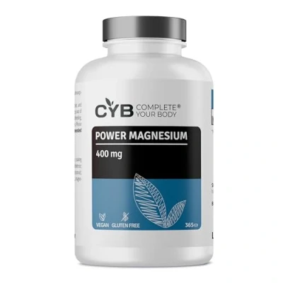 Abbildung von CYB Power Magnesium 400 mg 365 St