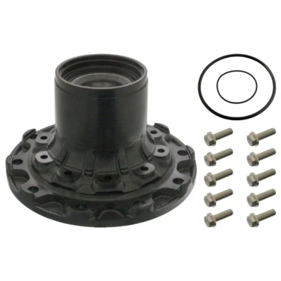 Abbildung von FEBI BILSTEIN 48711 Radnabe mit integriertem magnetischen Sensorring, Radlager in integriert, ABS Sensorring Hinterachse