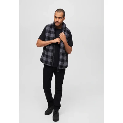 Abbildung von Brandit Weste, Herren, Größe: 4XL, Black grey