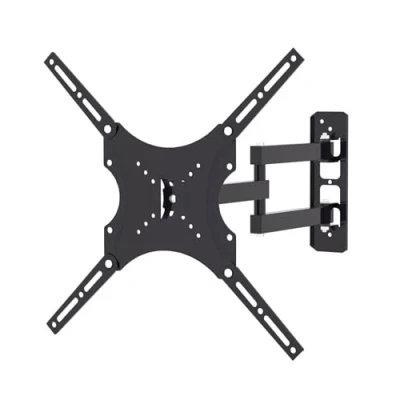Abbildung von Gedotec TV Wandhalterung Fernseher Halterung 14 55 Zoll 180 schwenkbare seitliche Neigung bis 15 max. VESA 400 mm Tragkraft 50 kg