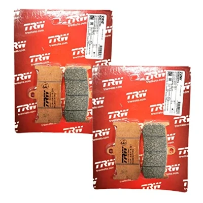 Abbildung von 2X TRW MCB816TRQ Sintermetall Bremsbeläge vorne passend für Triumph Daytona 675 2009 2017 mit ABE