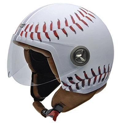Abbildung von NZI Zeta Graphics Motorradhelm, Baseball, XL