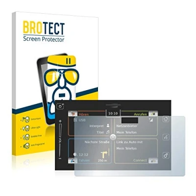 Abbildung von BROTECT Schutzglas für Bosch Suzuki Vitara 1.4 BoosterJet 2019 SLDA Infotainment System Schutzfolie Panzer Folie Glas [Extrem Kratzfest 9H,
