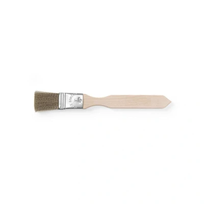 Abbildung von HENDI Backpinsel 20 x 2,5 cm Silikon Edelstahlborsten temperaturbeständig, Butterpinsel