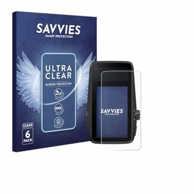 Abbildung von Savvies 6 Stück Schutzfolie für Coros Dura Displayschutz Folie Ultra Transparent
