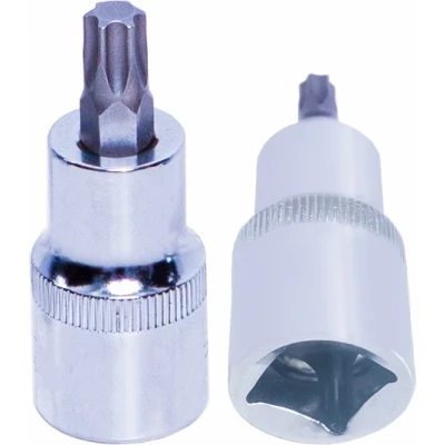 Abbildung von PROFITOOL 0X4355527 Kraft Stecknuss 55mm T27 12,5 (1/2&quot;)mm (Zoll) E Profil