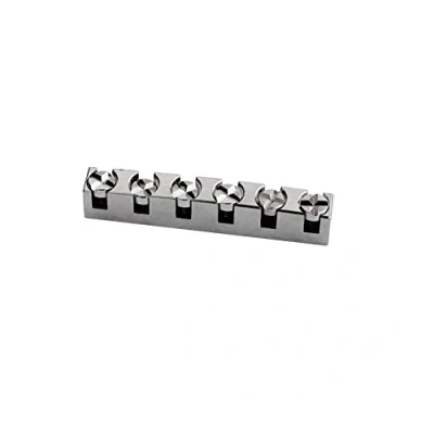 Abbildung von Guyker 43 mm Gitarrenmutter aus Titanlegierung, verstellbare Höhe, Ersatzteil, kompatibel mit Gibson Les Paul LP Style E Gitarre