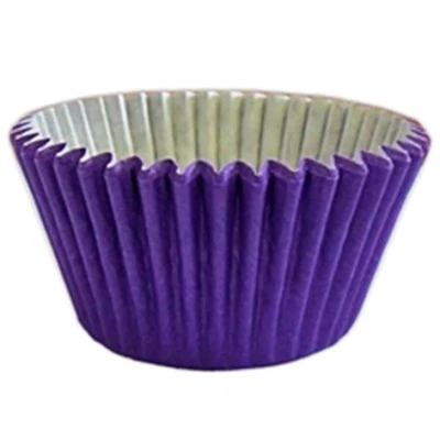 Abbildung von Holly Cupcakes 12 Muffinförmchen: Lila / Muffin Cases: Purple