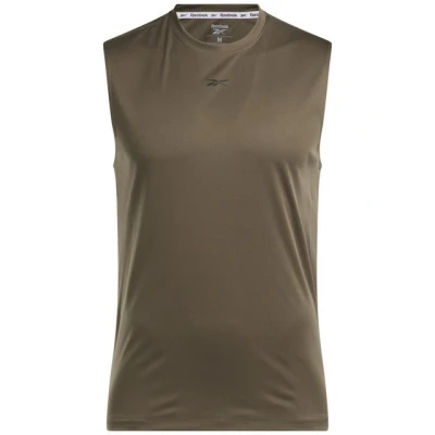 Abbildung von Reebok Train TECH TEE Top, Herren, Größe: Small, Army green
