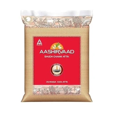 Abbildung von Aashirvaad Atta 10kg (1er pack) 100% reines Weizenmehl kein Maida nahrhaft und gesund unterstützt Immunität weiche &amp; flauschige Rotis Chakki natürlich vollwertig