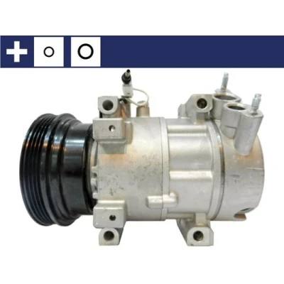 Abbildung von MAHLE ORIGINAL ACP 1374 000S Kompressor SD7V16 12 PAG 46 R 134a mit Dichtring DACIA: Sandero I, Logan I MCV, Limousine