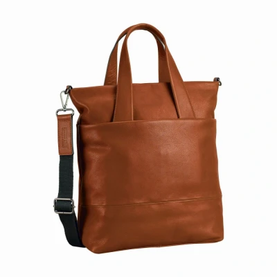Abbildung von Leonhard Heyden Hamburg Shopper Cognac