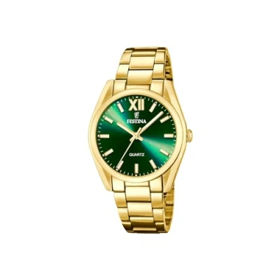 Abbildung von Festina Quarzuhr Boyfriend Collection, Armbanduhr, Damenuhr, Edelstahlarmband