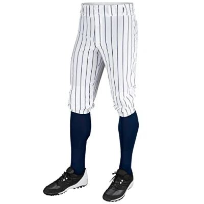 Abbildung von Champro Herren Triple Crown Classic Baseball Slip mit Nadelstreifen