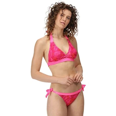 Abbildung von Regatta Unisex Flavia STR Bikini Bottoms, Pink Fusion Palm, L