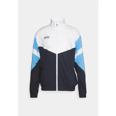 Abbildung von JAKO Freizeitjacke Retro Trainingsjacke, Herren, Größe: 44, Marine/weiß/skyblue