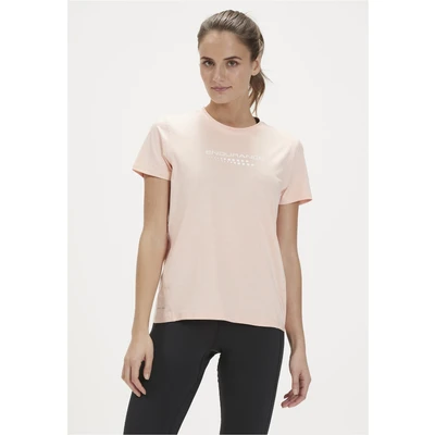 Abbildung von Endurance Funktions Wange Melange Tshirt print, Damen, Größe: 38, Dusty peach