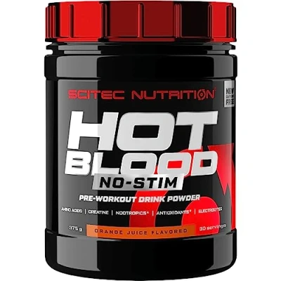 Abbildung von Scitec Hot Blood NO STIM Orange Juice 375 g
