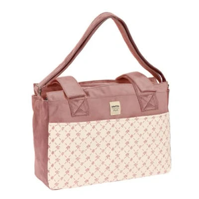 Abbildung von safta Unisex Kinder Artikel Anpassbare Tasche für Kinderwagen Zubehör Babys Marsala, bunt, Medium