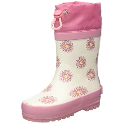 Abbildung von Playshoes Jungen Unisex Kinder Gummistiefel Zugband Regenstiefel, Margariten, 25 EU