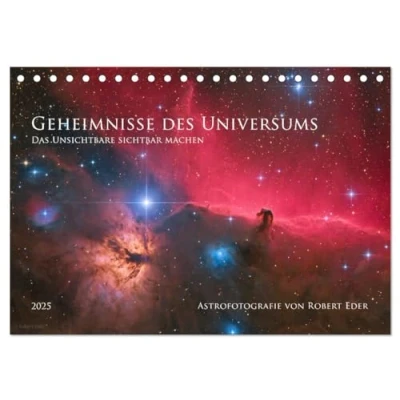Abbildung von Geheimnisse des Universums (Tischkalender 2025 DIN A5 quer), CALVENDO Monatskalender