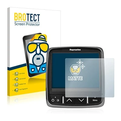 Abbildung von BROTECT Entspiegelungs Schutzfolie für Raymarine i70 (2 Stück) Matte Displayschutz Folie, Anti Reflex, Fingerprint
