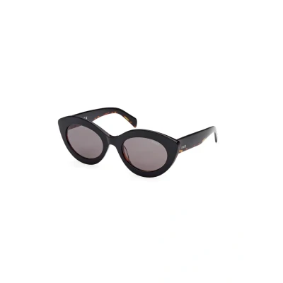 Abbildung von Emilio Pucci Sonnenbrille, Damen, Größe: One Size, Nero grigio fumo