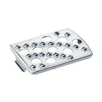 Abbildung von Bosch Reibscheibe grob MCZ4RS1, geeignet für MCM4 Küchenmaschinen, Zerkleinern von Obst und Gemüse, Hobeln hartem Käse, geschmacksneutral, Edelstahl