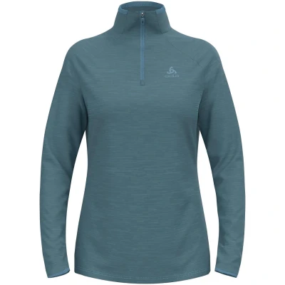 Abbildung von Odlo Laufshirt Damen Langarm Essential Thermal I Sport Shirt Oberteil Midlayer Fitness