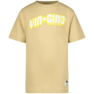 Abbildung von Vingino Boys Basic Logo In Color Cream Sand Size 14