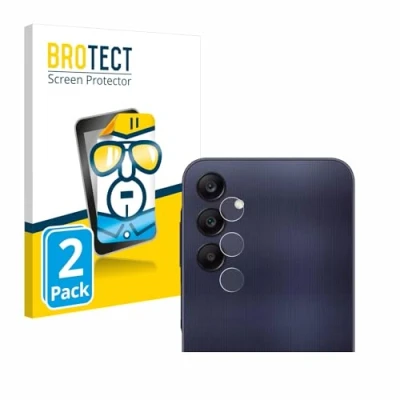 Abbildung von BROTECT (2 Stück Schutzfolie für Samsung Galaxy A25 5G (NUR Kamera) Displayschutz Folie Ultra Klar