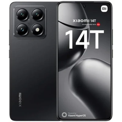 Abbildung von Xiaomi 14T 12GB/512GB Schwarz mit freenet Vertrag im o2 Telefónica Netz unbegrenzt telefonieren + MB 5G