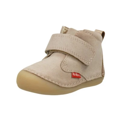 Abbildung von Kickers CUIR Sabio Lauflernschuh für Kinder, Größe: 24, Beige Schuhe