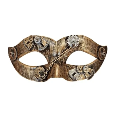Abbildung von Widmann S.r.l. Verkleidungsmaske Steampunk Augenmaske für Damen, Kupfer