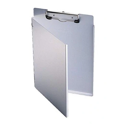 Abbildung von Durable Aluminium Klemmbrett A4L, silber, mit Klemmfeder 230 x 325 9 mm, 339123