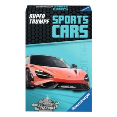 Abbildung von Ravensburger Kartenspiel, Supertrumpf Sports Cars 20683, Quartett und Trumpf Spiel für Technik Fans ab 7 Jahren