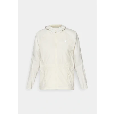 Abbildung von Asics ROAD Packable Jacket Windbreaker, Damen, Größe: Large, Birch