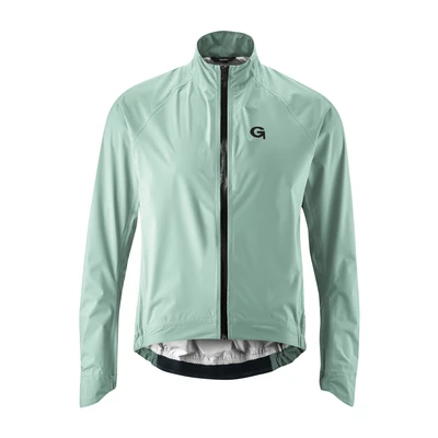 Abbildung von Gonso Fahrradjacke &quot;CABLONE&quot;, Herren Radjacke, wasserdichte Rennrad Regenjacke mit Rückentasche